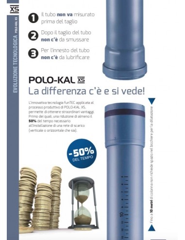 TUBO XS 101961 2 BICCHIERI 50-1000