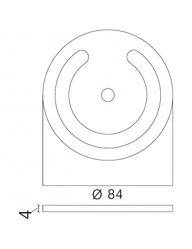 VALVOLA IN CUOIO PER POMPE IN GHISA A MANO D84