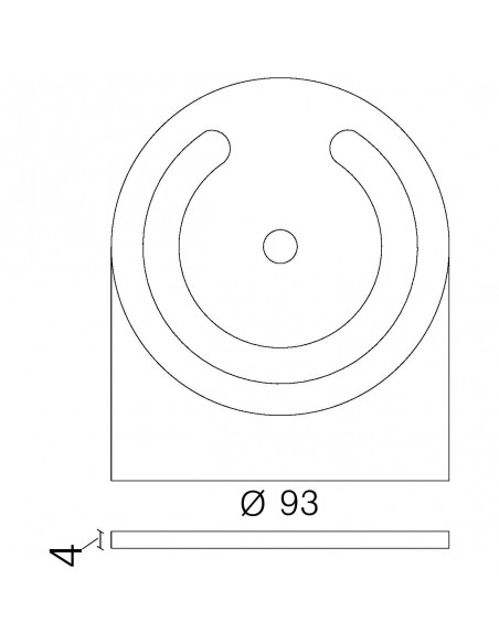 LEDERVENTIL FÜR GUSSEISENHANDPUMPEN D93