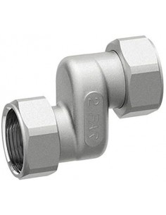 Verbindungsstück 2 KAPPEN FF 3/4X3/4 EXZENTRISCH Messing...