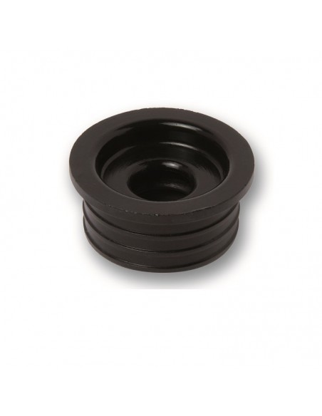 MORSETTO GOMMA NERO PER CURVA TECNICA 40X16*22