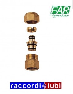 RACCORDO FEMMINA FAR PER MULTISTARTO 1/2X20X2 COMPLETO DI...