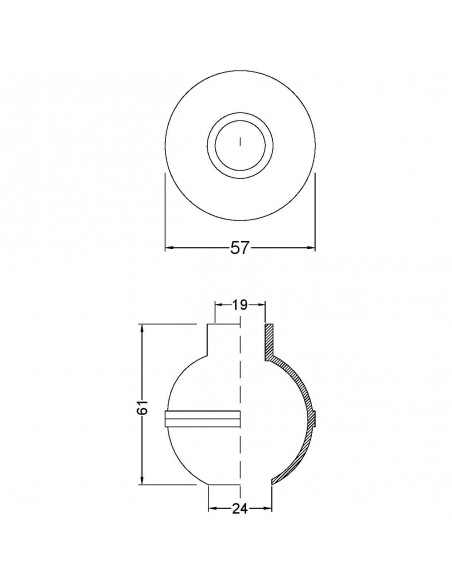 GEFORMTE PARA-DICHTUNG 57X19