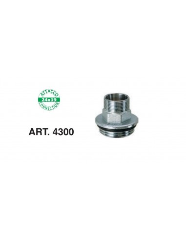 RACCORDO CROMATO FAR  M.3/4X24/19 ART.4300 34