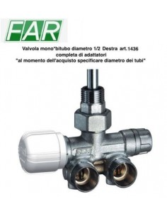 MONO-BITUBO VENTIL VERSCHRAUBUNG RECHTS ART.1436