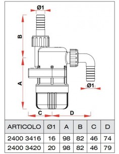 NEUTRALIZZATORE DI CONDENSA FAR 2400 3420 2