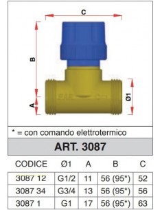 PISTON-SCHALTVENTIL FAR MM 1/2 ZWEIGANG FÜR... 2