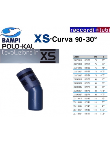 XS-WINKEL STUTZ 102171 DN 90-30'