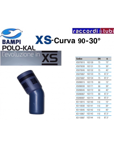 XS-WINKEL STUTZ 102171 DN 90-30'