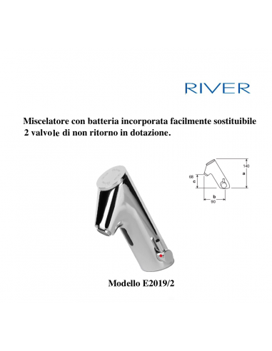 MISCELATORE ELETTRONICO RIVER  E2019/2...