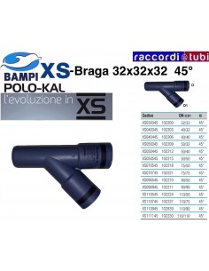 BRAGA XS 102200 DN 32-32-45'