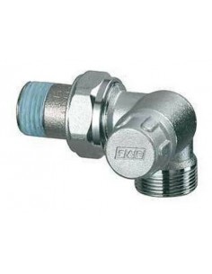 DETENTORE FAR AD ANGOLO SINISTRO CROMATO 1/2X24/19...