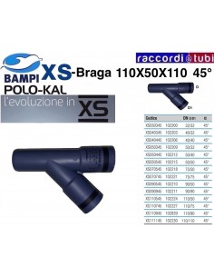 BRAGA XS 102211 DN 110-50-45'