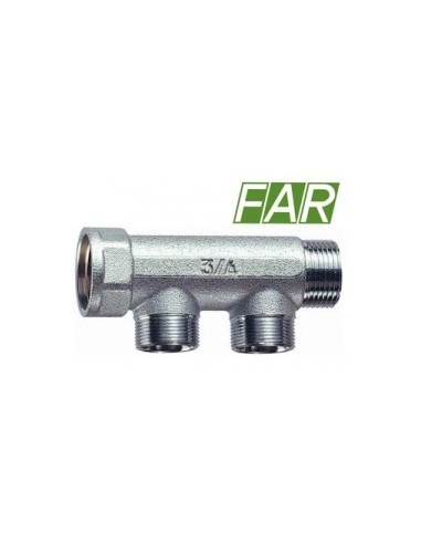 COLLETTORE FAR OTTONE CROMATO MF 3/4X24/19X2...