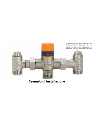 VALVOLE PLUS RIVER ISPEZIONABILI CON FILTRO E...