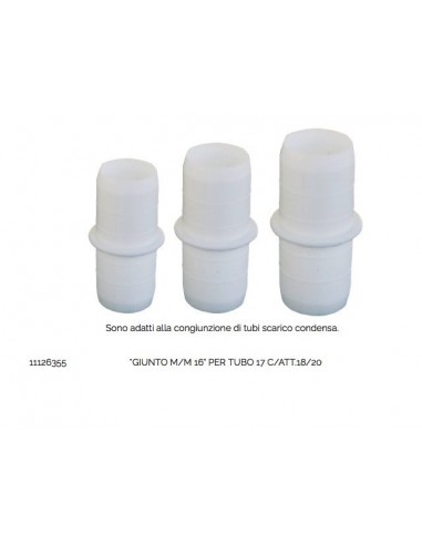 GIUNTO MM 16 X TUBO 17 C/ATT.18/20