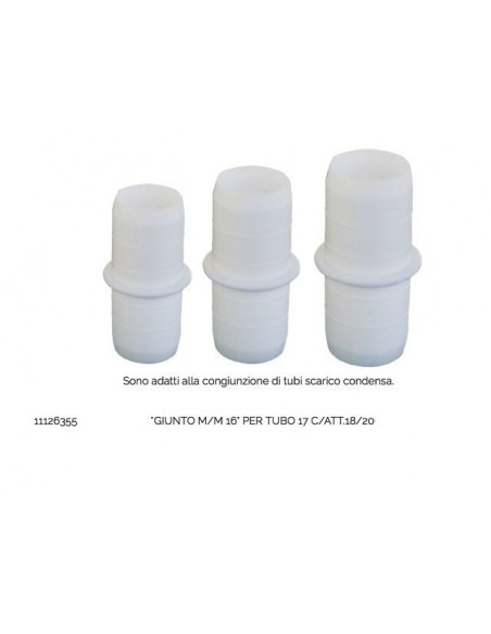 VERBINDUNG MM 16 X ROHR 17 MIT ANSCHLUSS 18/20