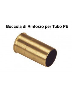 BOCCOLA DI RINFORZO DIAMETRO 50 IN OTTONE PER TUBO PE