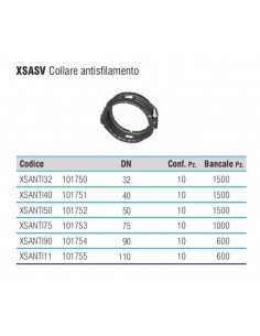 COLLARE ANTISFIL DN 40 XS 101751 2