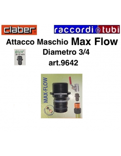 PRESA PER RUBINETTO MASCHIO 3/4 MAX FLOW