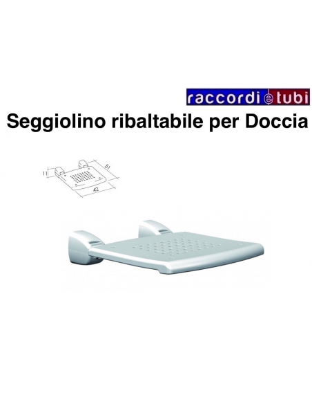 SEGGIOLINO RIBALTABILE DA MURO ART.4009027