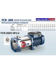ELEKTROPUMPE PEDROLLO FCR 200/5 PS 2,5 380V
