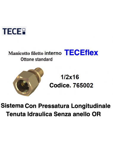 RACCORDO F.DRITTO TC 16X1/2