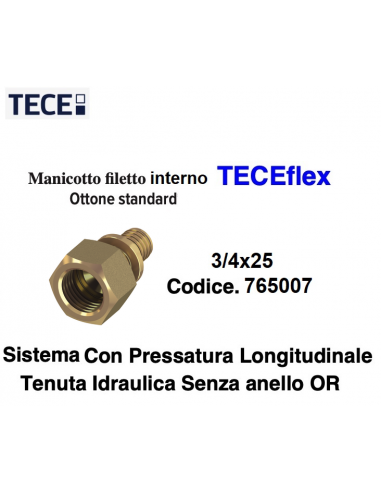 VERBINDUNG F.GERADE TC 25X3/4