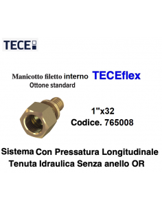 RACCORDO F.DRITTO TC 32X1"
