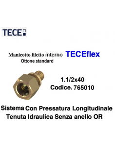 GERADES F.DRITTUNG TECEflex 40X1.1/2