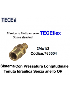 TECEflex M.Steckverbinder 20X3/4