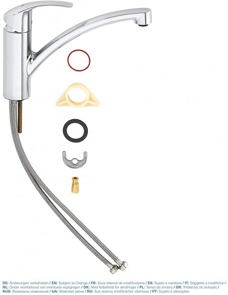 EUROSMART GROHE WASCHBECKENMISCHER SCHWENKAUSLAUF 33281002