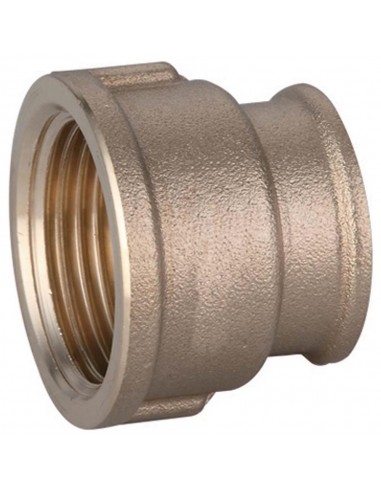 VERBINDUNGSSTÜCK MESSING FF REDUZIERT 1"X3/8
