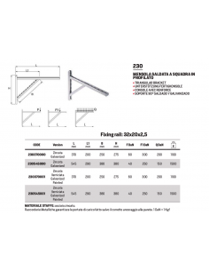 REGALBÖDEN RM MODELL 230545000 CM.54,5 VERMETALLT