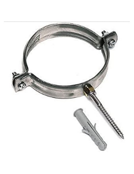 COLLARE FERMATUBO INOX DIAMETRO 80 CONFEZIONE 2 P/Z