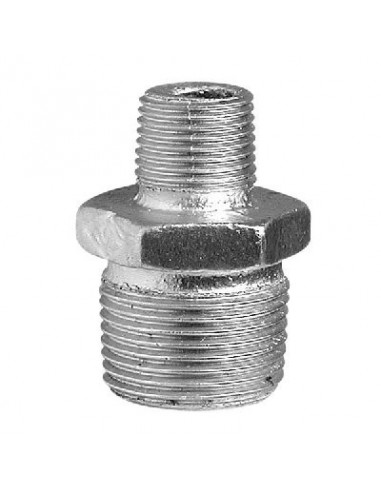 NIPLES FERRO ZINCATO RIDOTTO 1"X3/4