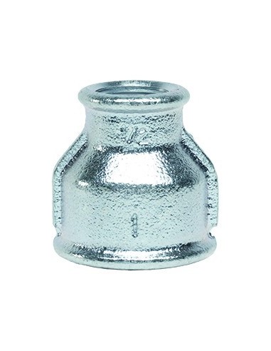VERZINKTES EISENMUFFE FF REDUZIERT 1.1/2X1/2