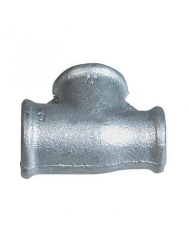 TE FERRO ZINCATO RIDOTTO DIAMETRO 1"-1"-3/8