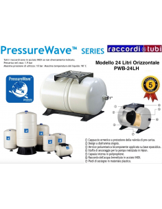 GLOBAL WATER PressureWave B P LT.24 Ausdehnungsgefäß