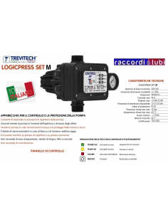 DRUCKSCHALTER TREVI LOGICPRESS SET M PFLP20101