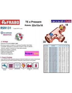 TE RAME A PRESSARE RIDOTTO 22X15X18