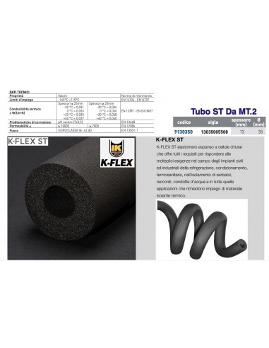 GUMMISOLIERUNG DICKE 13 mm INNENØ 35