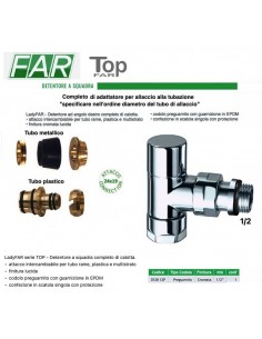 DETENTORE TOP-FAR A SQUADRA CROMATO 1/2X24/19