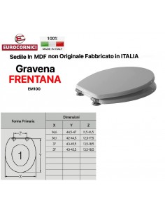 WC-SITZ GRAVENA EM100 SERIE FRENTANA