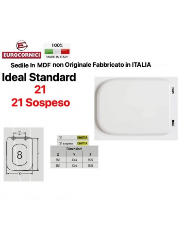SEDILE PER WC IDEAL STANDARD 21 EM877