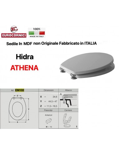 WC-SITZ HIDRA ATHENA EM102
