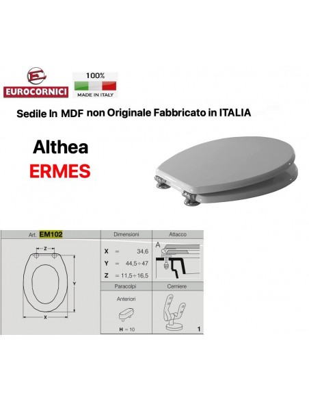 WC-SITZ ALTHEA ERMES EM102