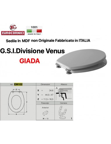 WC-SITZ GSI DIVISION VENUS EM102