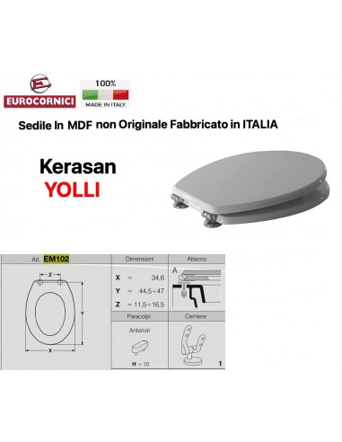 KERASAN YOLLI EM102 WC-SITZ
