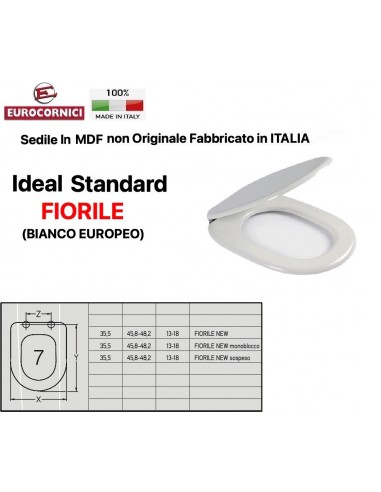 WC-SITZ IDEAL S.FIORILE EM739